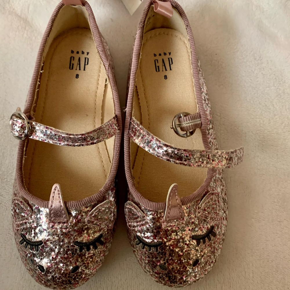 Sequin kitten flats